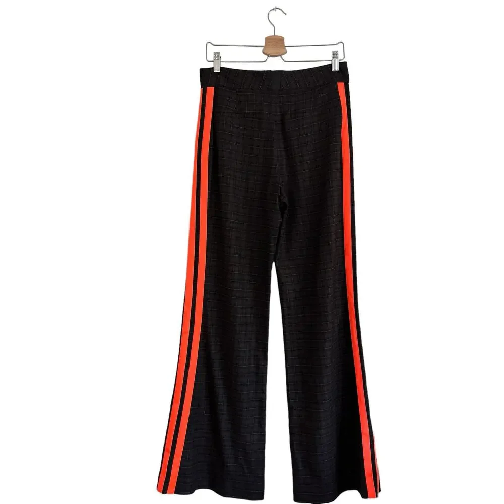 Alice + Olivia Dylan Plaid High Waist Wide Leg Pants - Picture 2 of 16